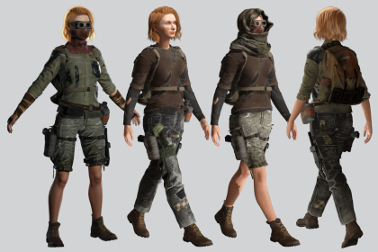 Apocalypse Character Full - Woman 07