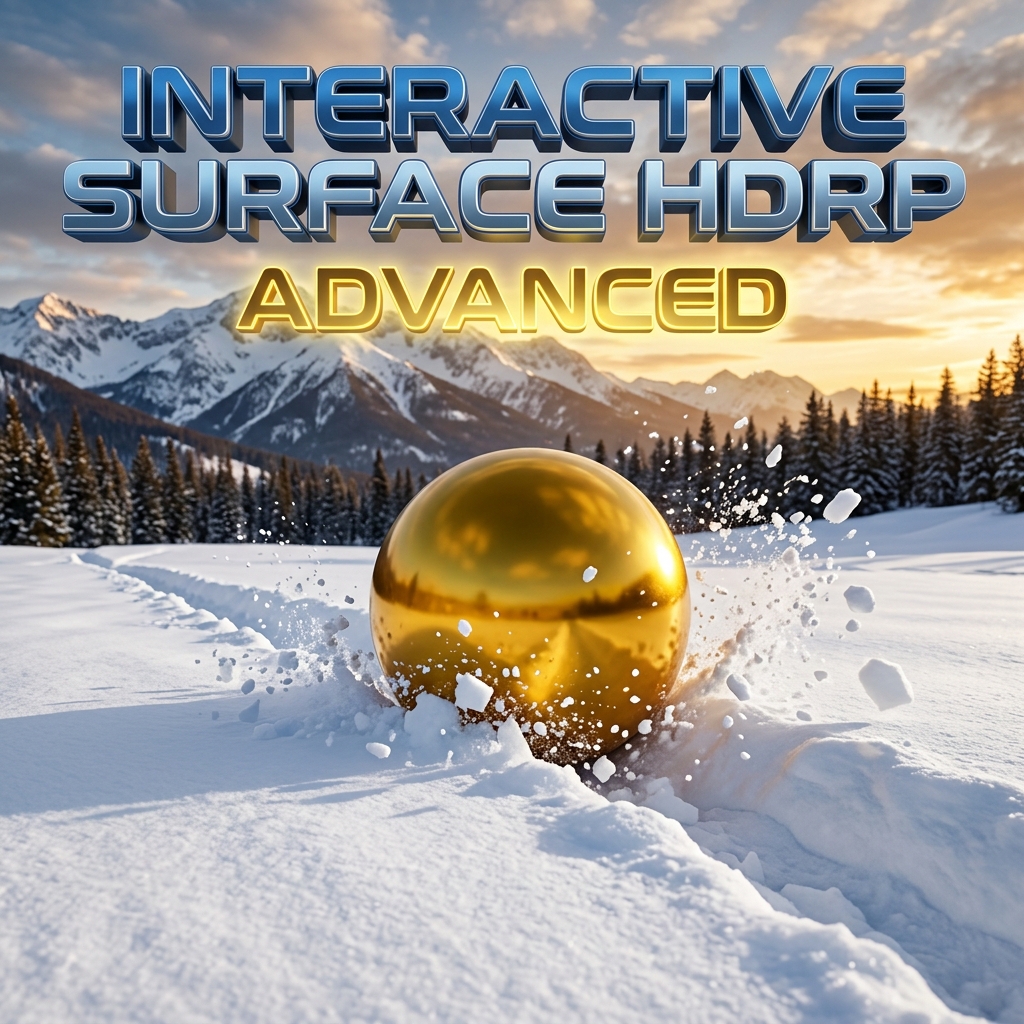 Interactive Surface Advanced HDRP