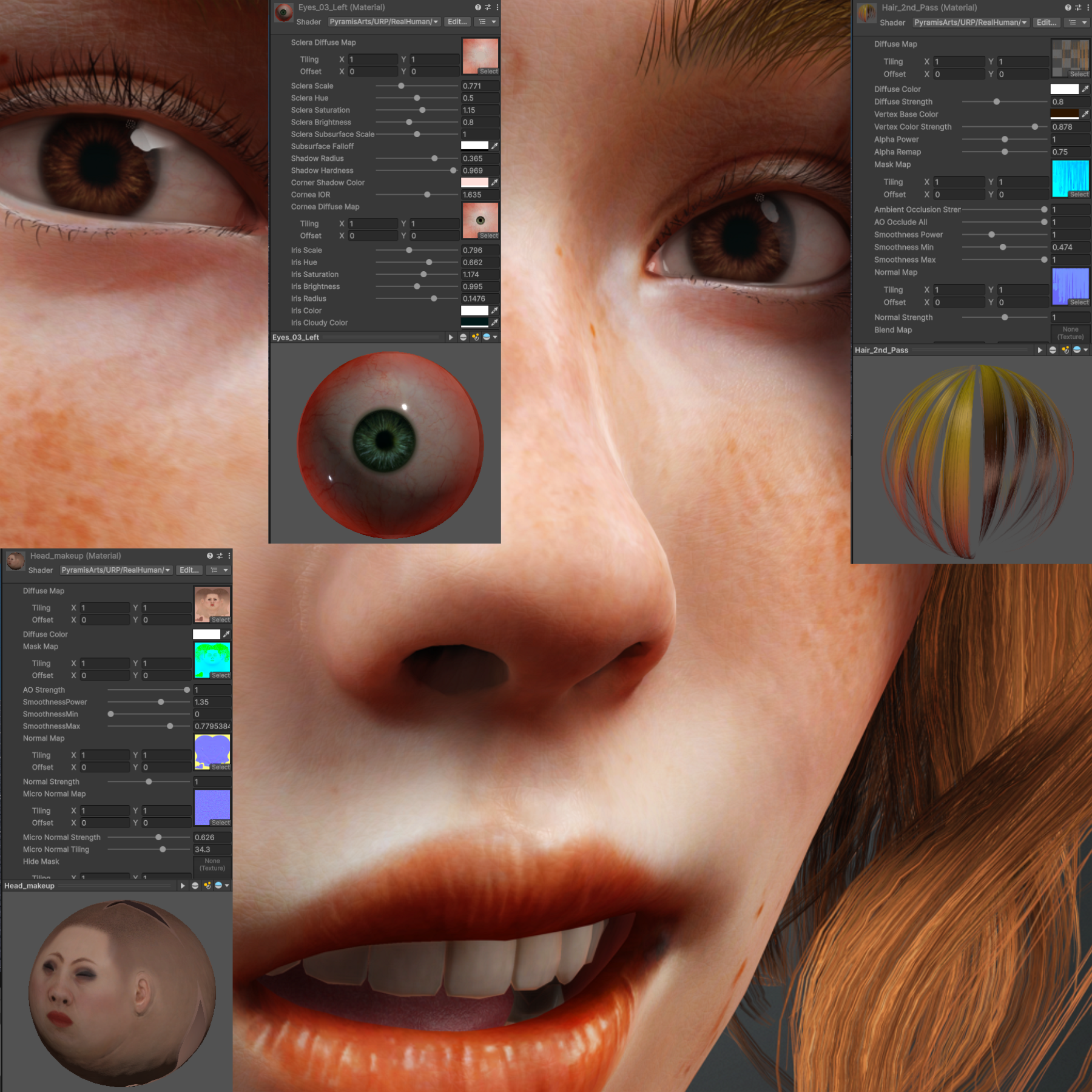 Shader (URP 17) - Real Human 3D